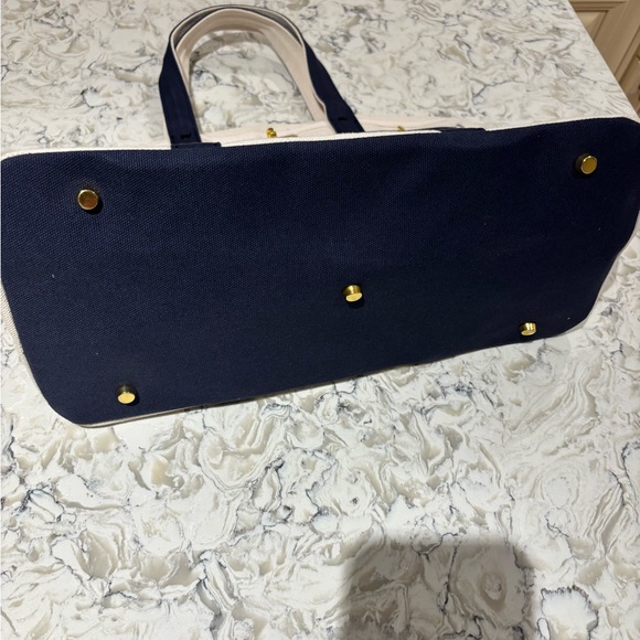 Canvas & Navy “Boatkin” Tote Bag - Picture 4 of 6
